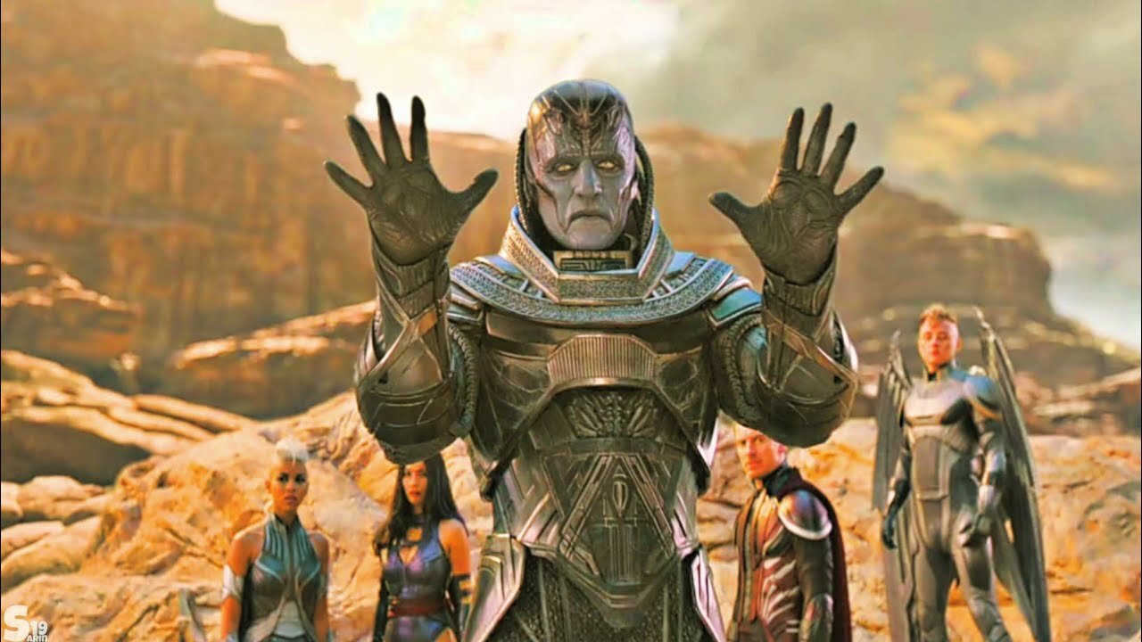 Pyramid Scene with Apocalypse from X-Men: Apocalypse (2016)