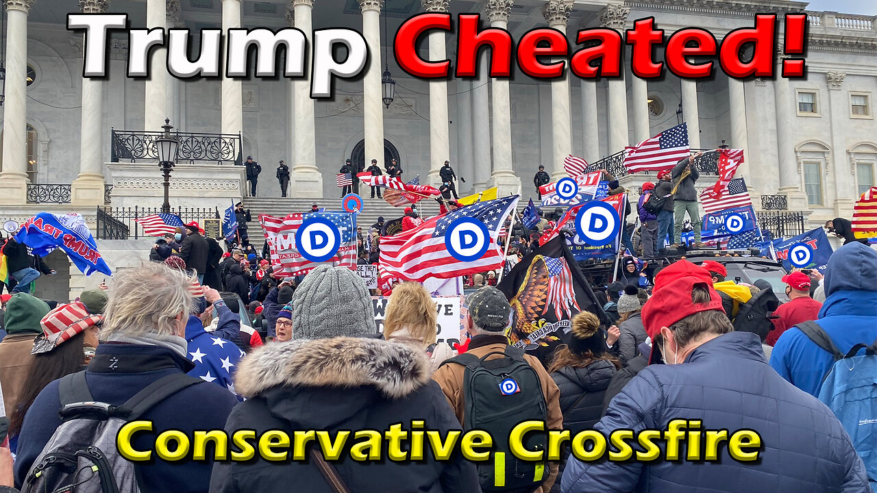 Trump Cheated!!!! Conservative Crossfire