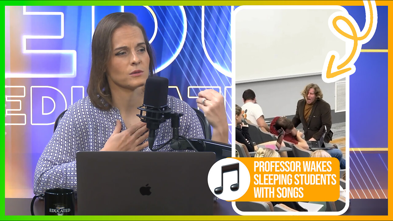 🎤Professor Wakes Sleeping Students With Songs