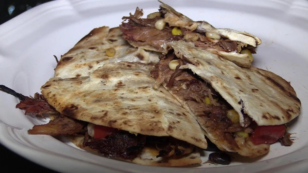 BBQ Pulled Pork Quesadilla