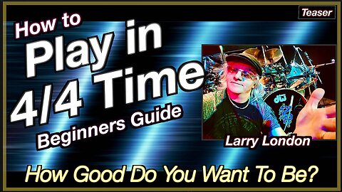 Larry London: How to Play in 4/4 Time - Playing Demonstration