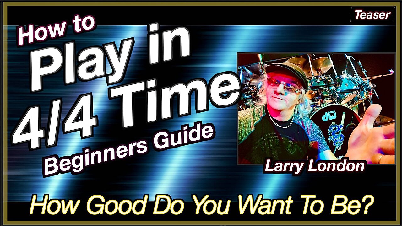 Larry London: How to Play in 4/4 Time - Playing Demonstration