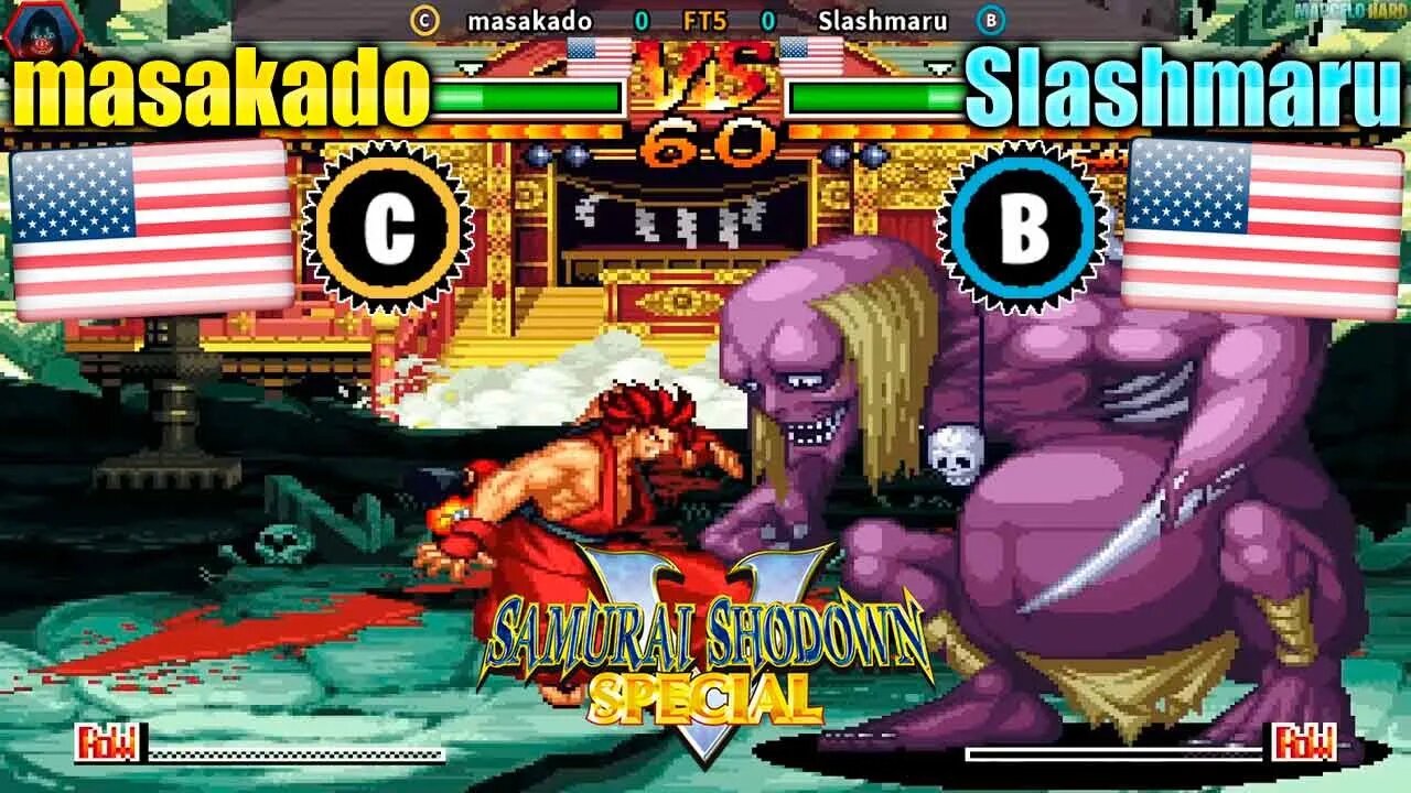 Samurai Shodown V Special (masakado Vs. Slashmaru) [U.S.A. Vs. U.S.A.]