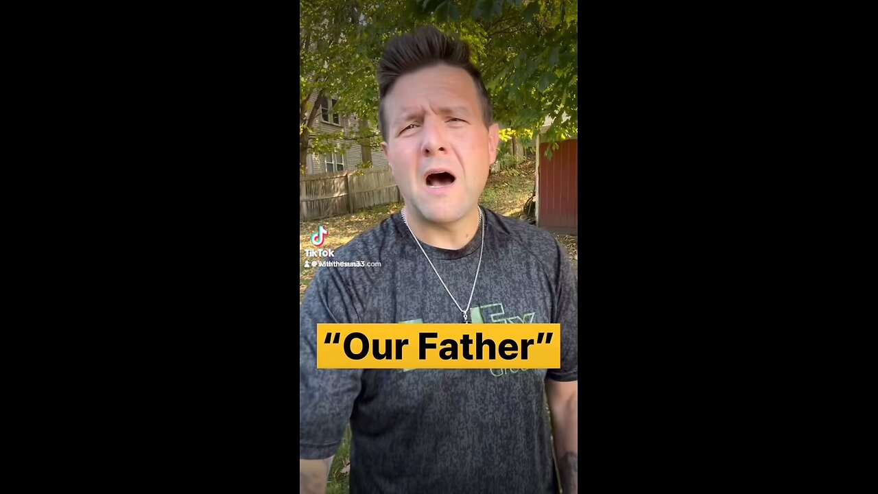 Our father , what does the word kingdom mean