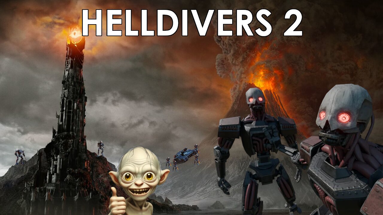 Bots Have Invaded Mt Doom! | Helldivers 2