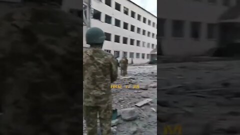 The destroyed barracks is one of the units of the Armed Forces of Ukraine