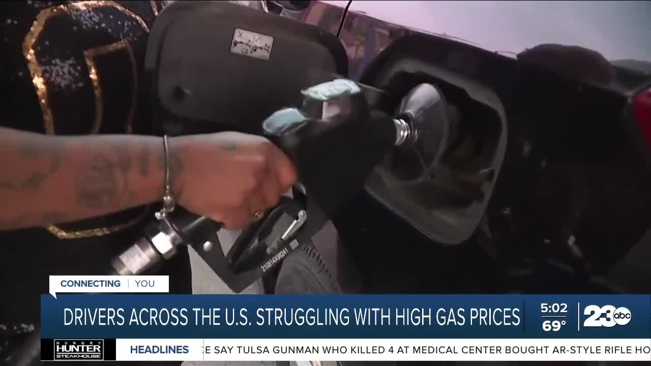 Drivers struggling with high gas prices