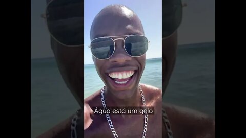 Praias em Portugal tem a água muito gelada