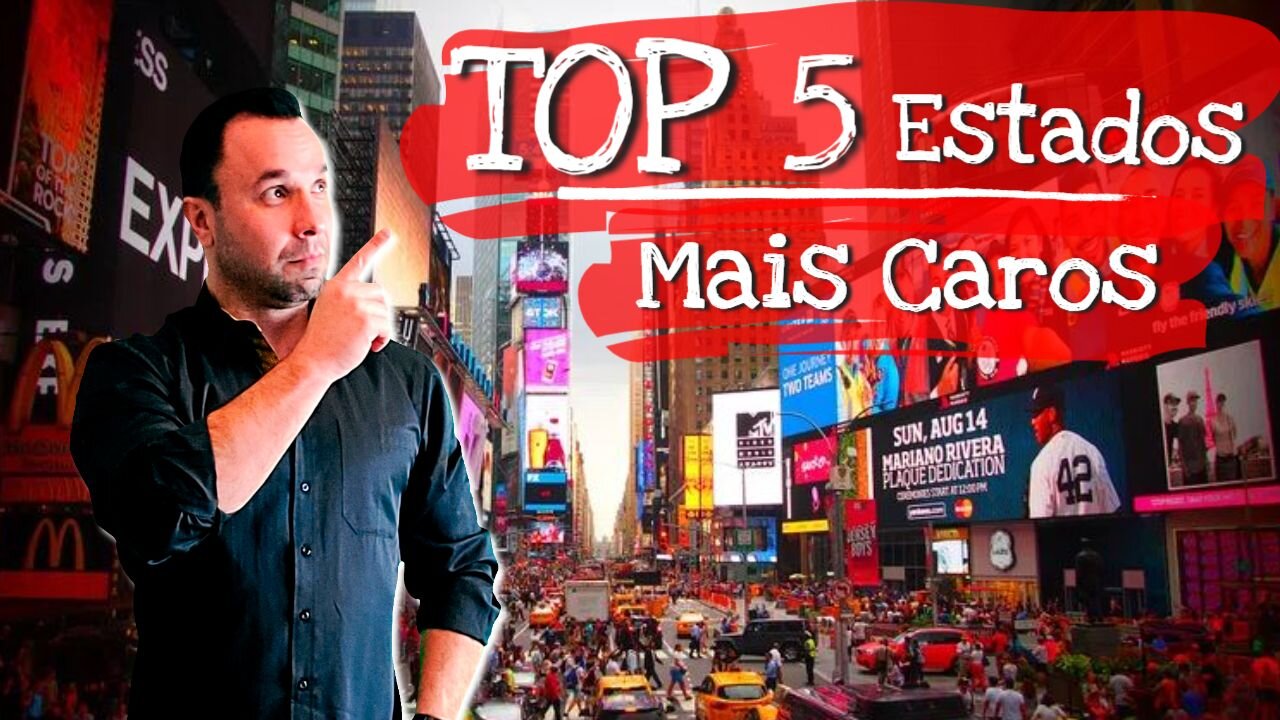 TOP 5 Estados mais caros para se viver nos Estados Unidos