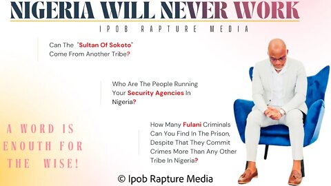 THIS IS WHY NIGERIA WILL NEVER WORK!
