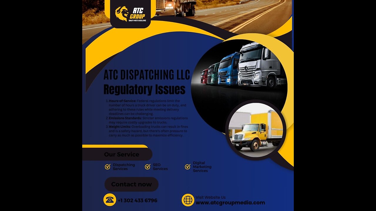 Truck Dispatching information