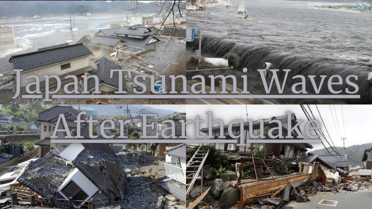 7.6 Magnitude Earthquake In Japan/Japan Tsunami Waves After Earthquake