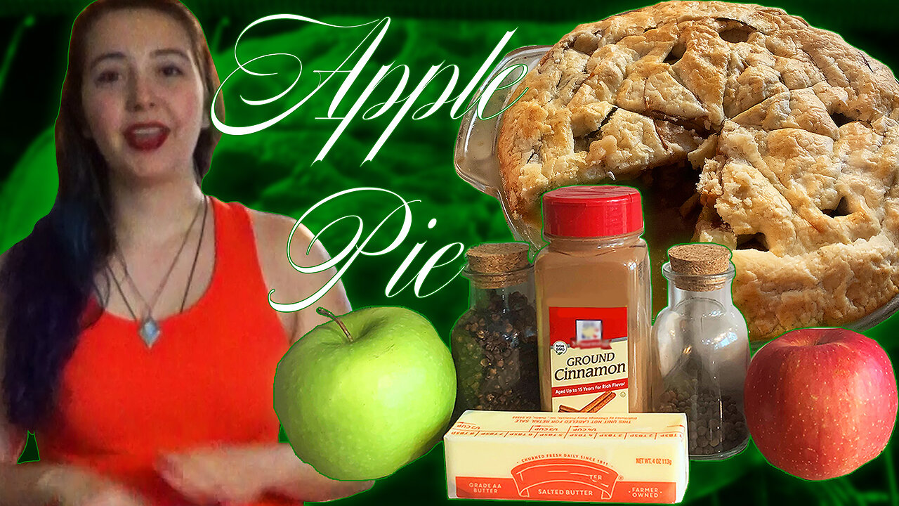 A First Harvest Pie | Alirien Crafts Apple Pie for Lughnasadh