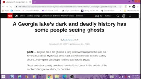 A Haunted Lake In Georgia Paranormal News