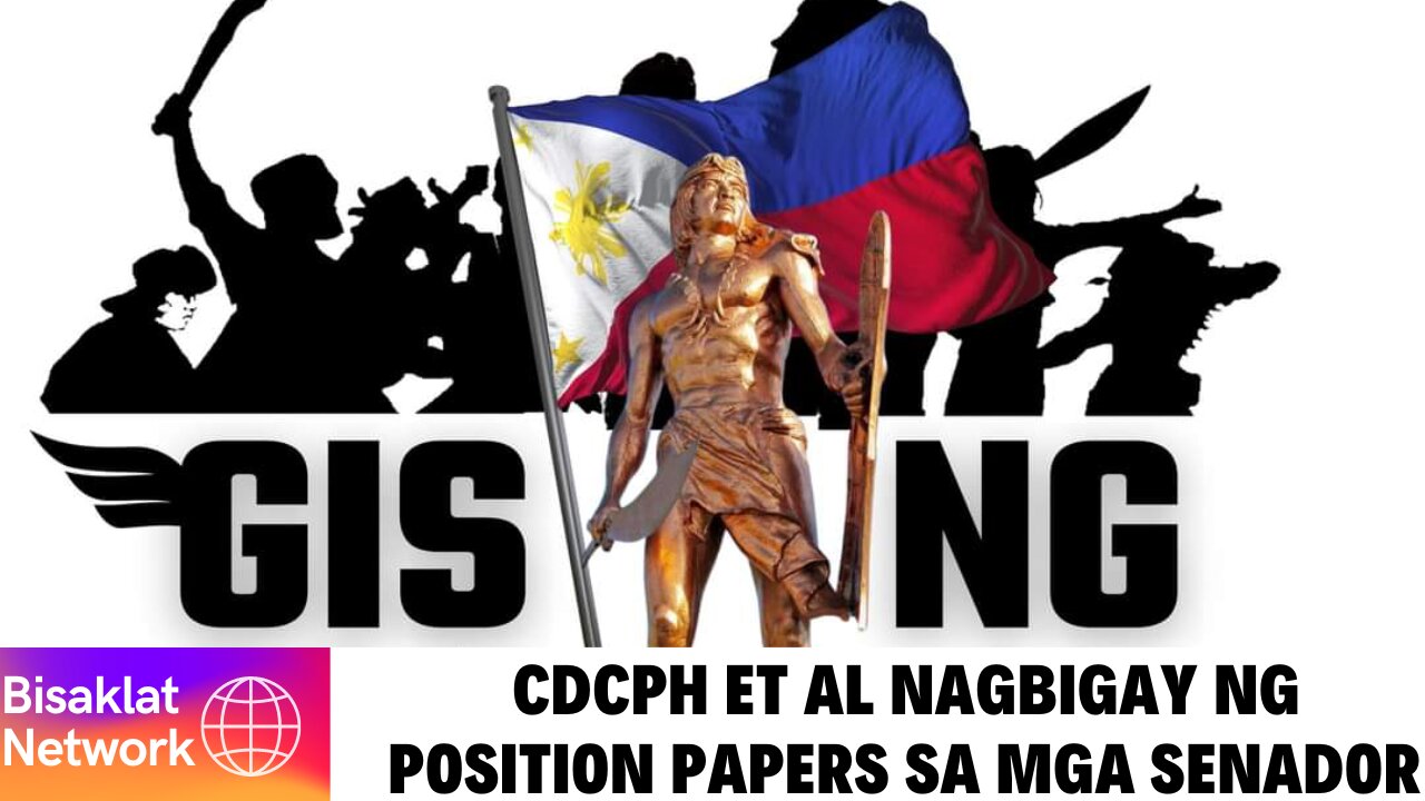 CDCPH & CO. NAGSUBMIT NG PAPEL NA TUTOL PO TAYO SA SB1869 SA MGA SENADOR