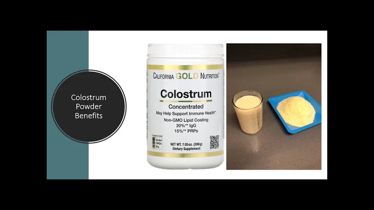 Colostrum's Immune Boosting & Other Health Benefits