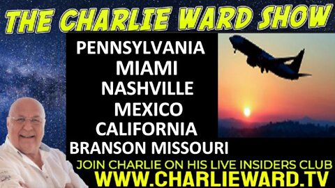 JOIN CHARLIE WARD ON TOUR, PENNSYLVANIA, MIAMI, NASHVILLE, MEXICO, CAILFORNIA, BRANSON MISSOURI!