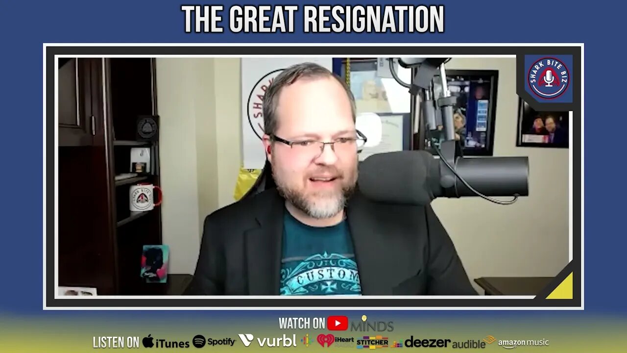 Shark Bites: "The Great Resignation" with Stuart Leo of Waymaker.io