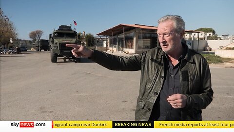 Sky News reports from one of Russia's military bases in Syria