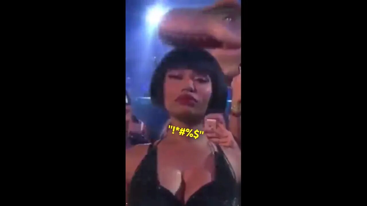 40 secondes of Angry Nicki Minaj #shorts