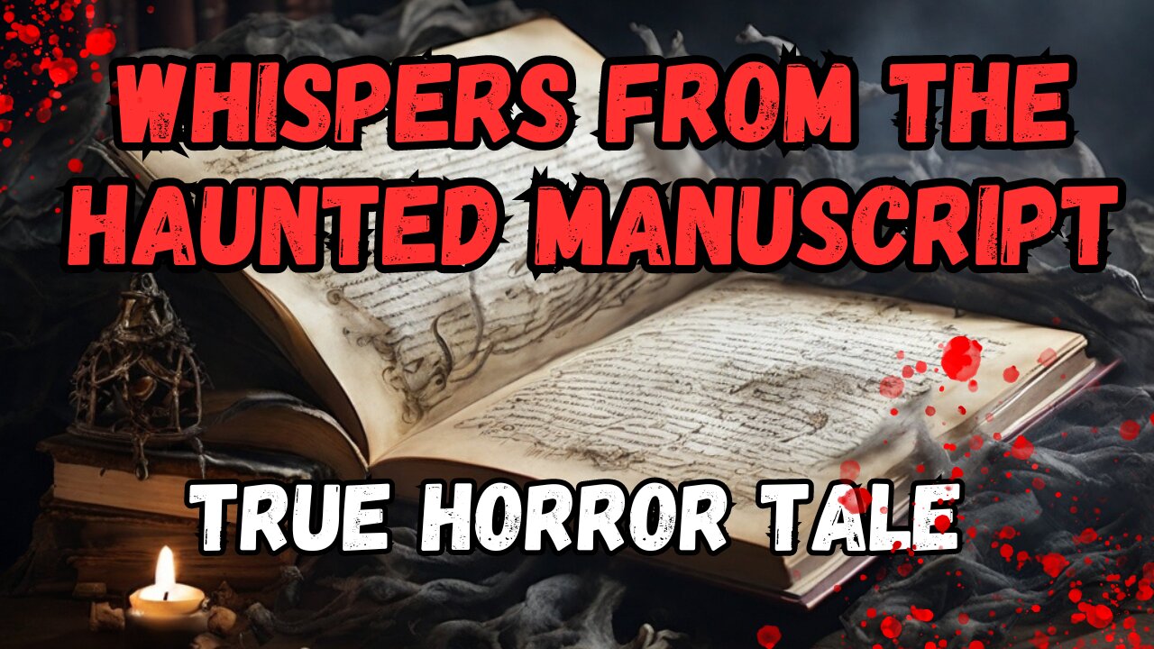 Whispers from the Haunted Manuscript - Creepy SCARY spine-chilling HORROR tale