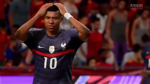 FRANCE SPAIN FIFA 21 Gameplay PC