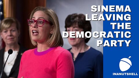 Sinema leaving the Democratic Party and registering as an independent.