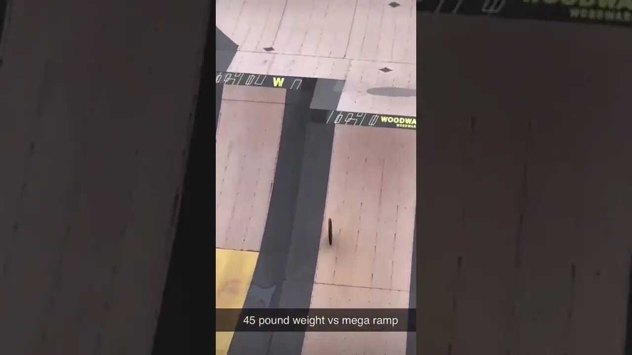 45 pound weight VS mega ramp