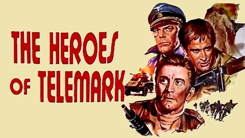 The Heroes of Telemark (1965) Kirk Douglas, Richard Harris, Ulla Jacobsson