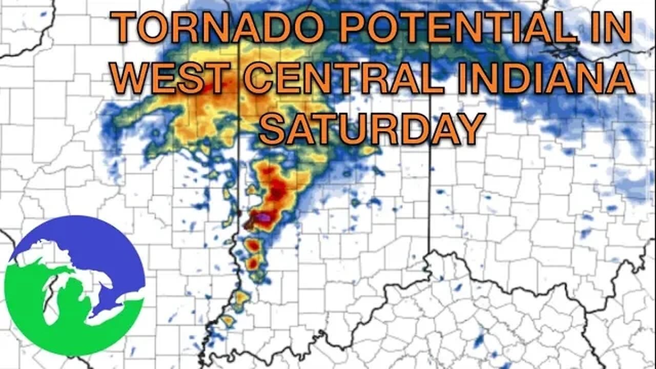 Surprise! MCV brings TORNADO POTENTIAL to Central Western Indiana. -Great Lakes Weather