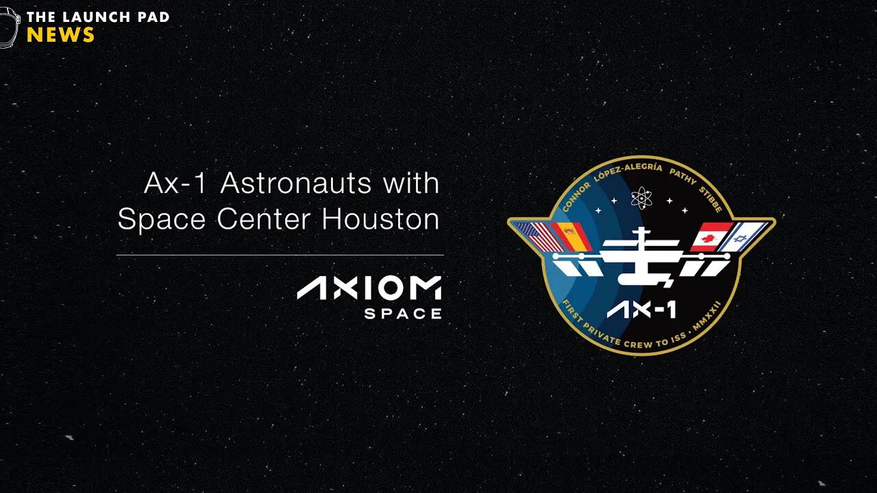 AX-1 with Space Center Houston