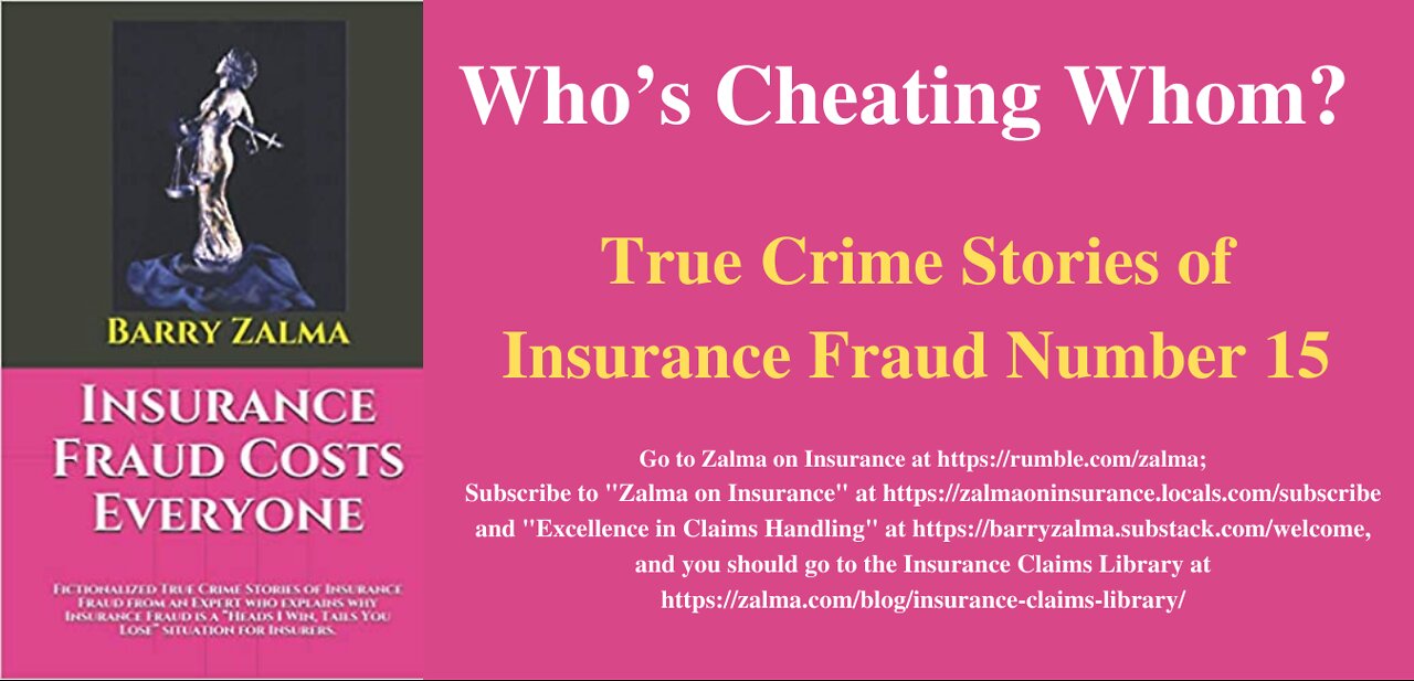 Who's Cheating Whom? Insurance Fraud Hurts Fraudster