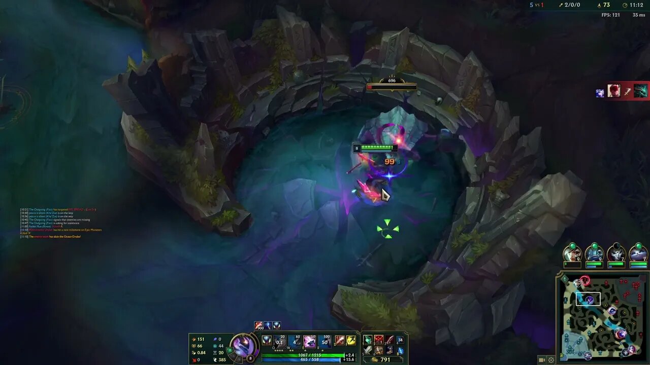 11/1/5 Jungle Kha'Zix Gameplay - Bruiser build with Live Commentary.