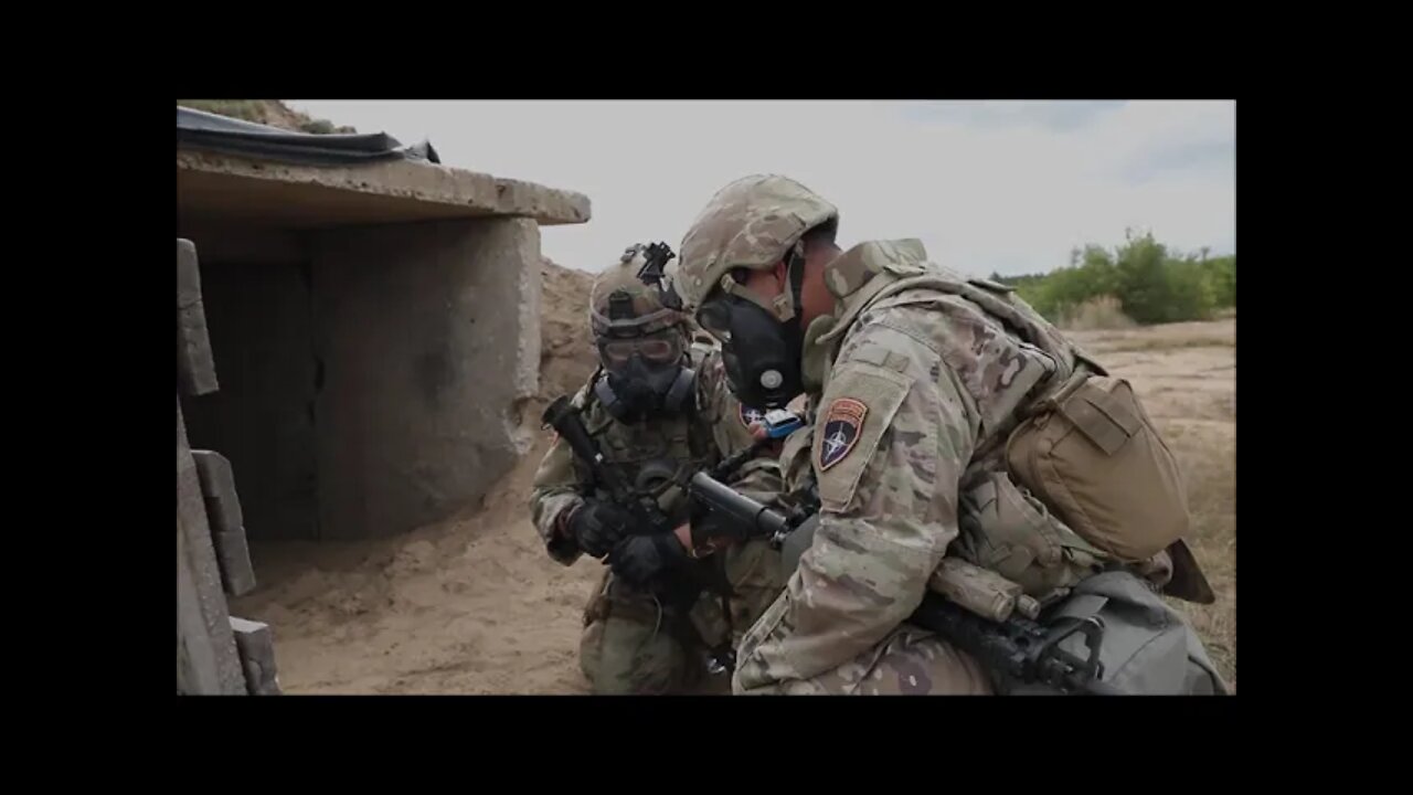 Battle Group Poland Counter-mobility and Urban Breaching Training