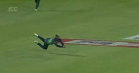 Spiderman catch by fakhar zaman