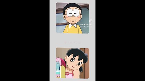 Nobita and shizuka