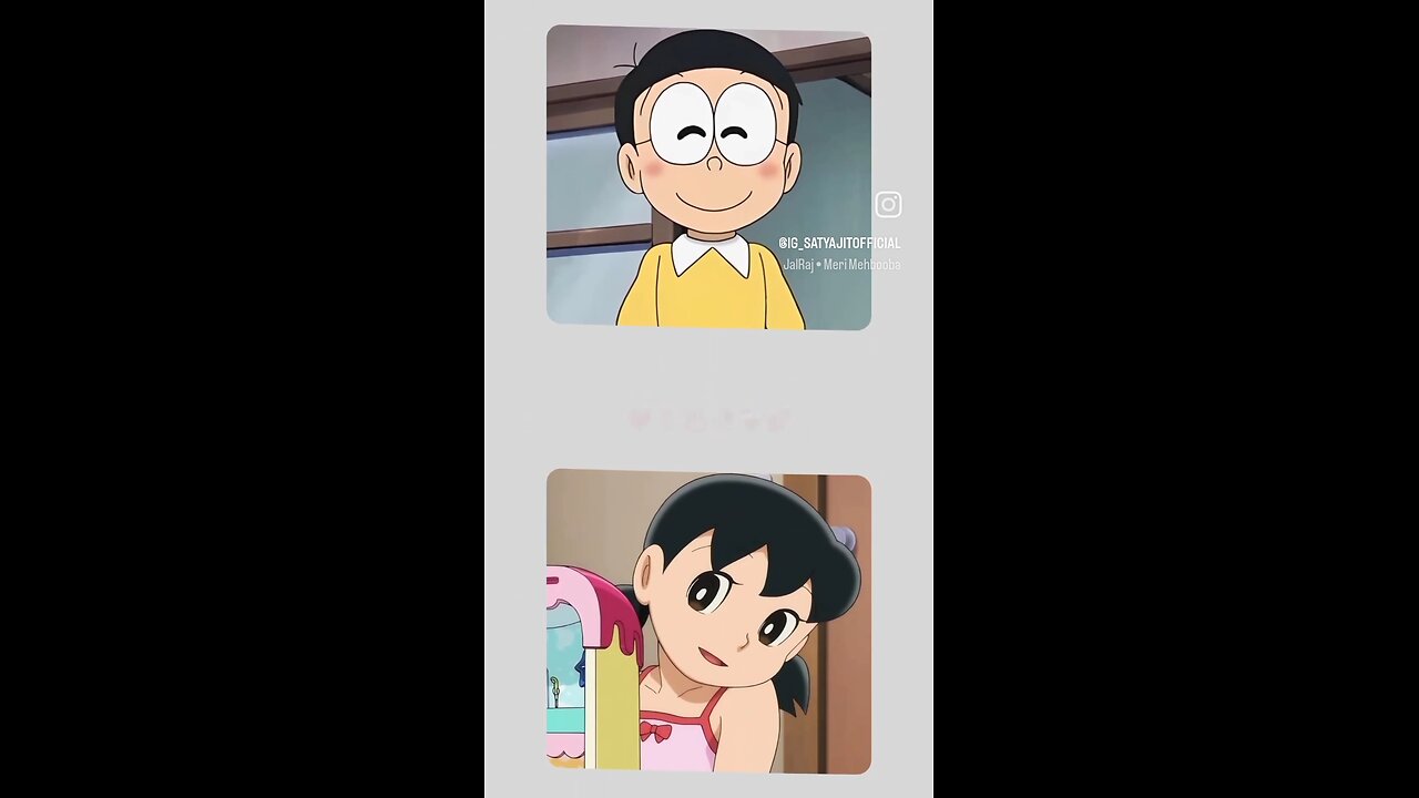 Nobita and shizuka