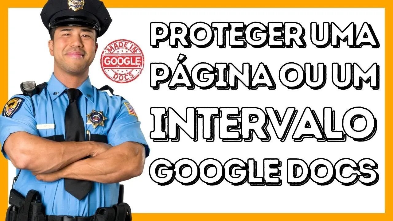 Proteger uma página ou um intervalo de uma Planilha do Google Docs | Google Sheets