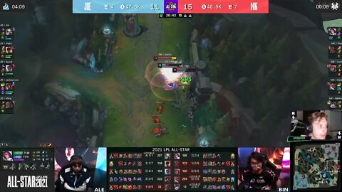 Ale's crazy 2v1 outplay at all stars 2021