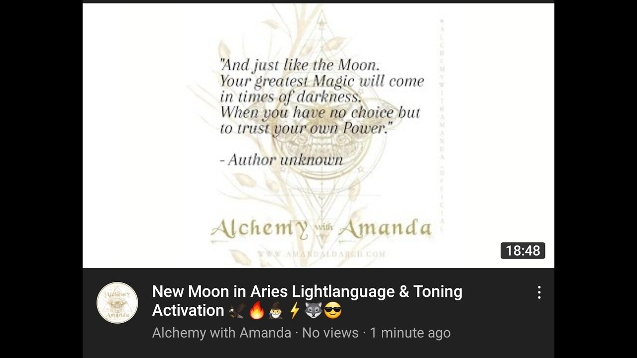 New Moon in Aries Lightlanguage & Toning Activation 🦅🔥🧙‍♂️⚡🐺😎