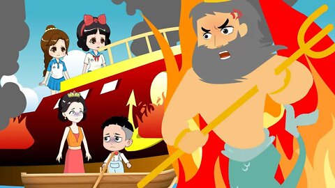 白雪公主变成美人鱼公主了！