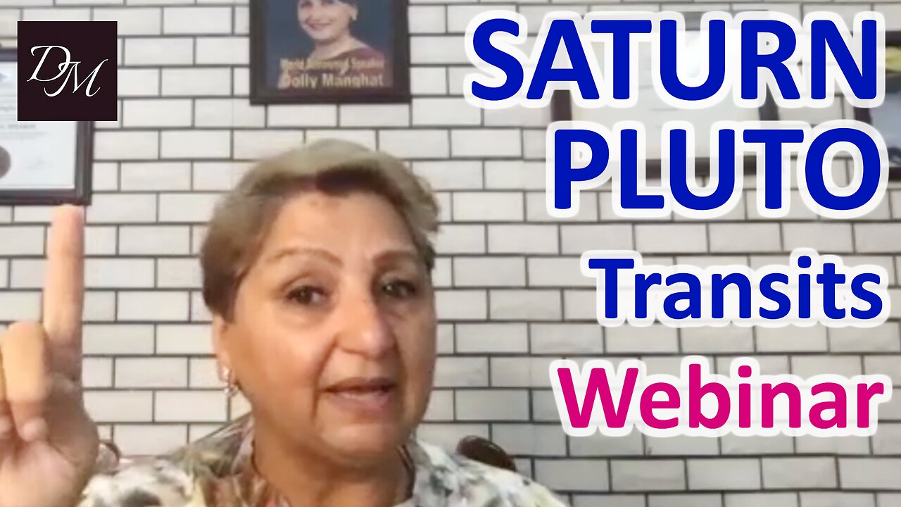 Saturn Pluto Transits Webinar