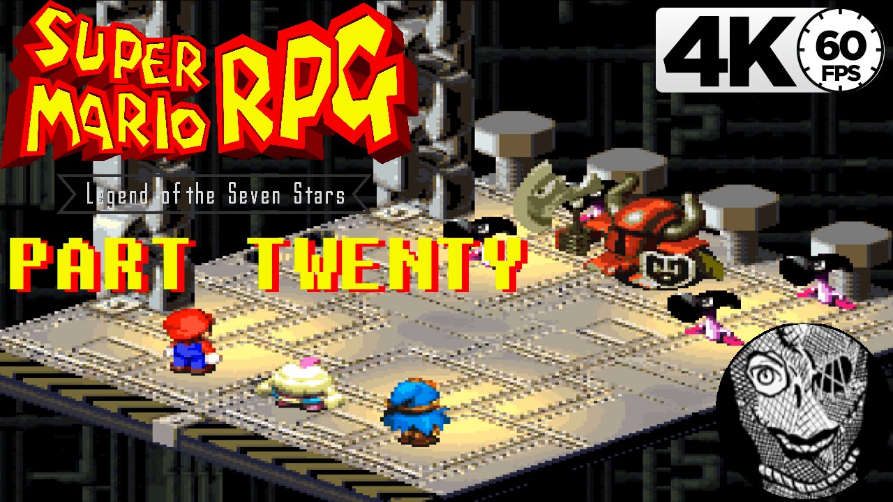 (PART 20) [Clerk, Director & The Factory Chief] Super Mario RPG: Legend of the Seven Stars 4k