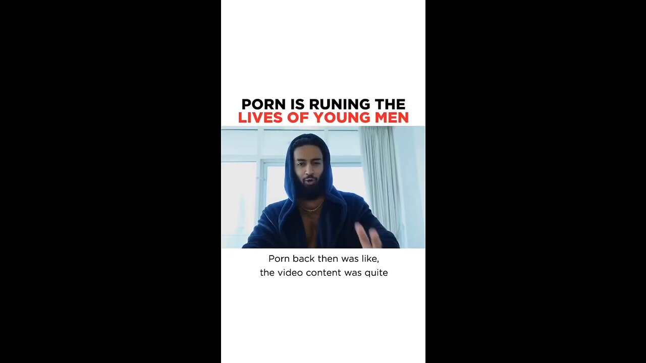 Porn is ruining the lives of young men