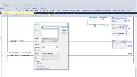 Powerflex 525 Ladder Logic Controls in Studio 5000 | Batching PLC Day-32