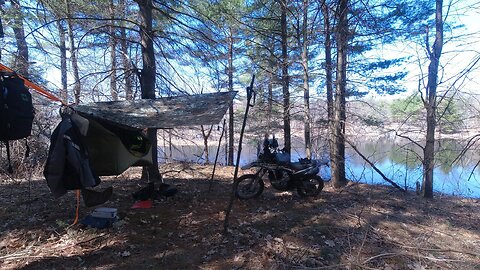 Wild MotoCamp with Richard and my Haven Hammock -April15/2023