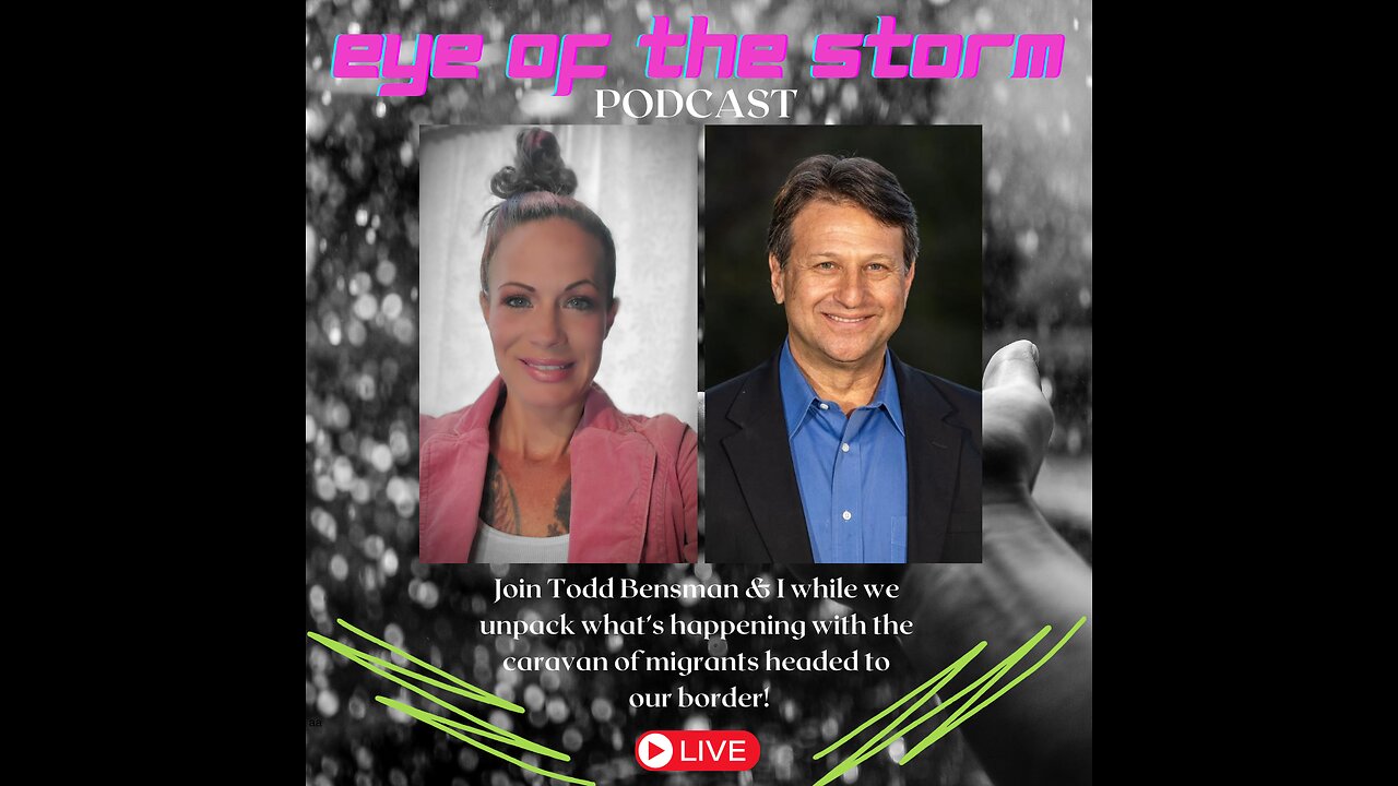 Eye of the STORM Podcast LIVE S2 E16 10/31/24 with Todd Bensman