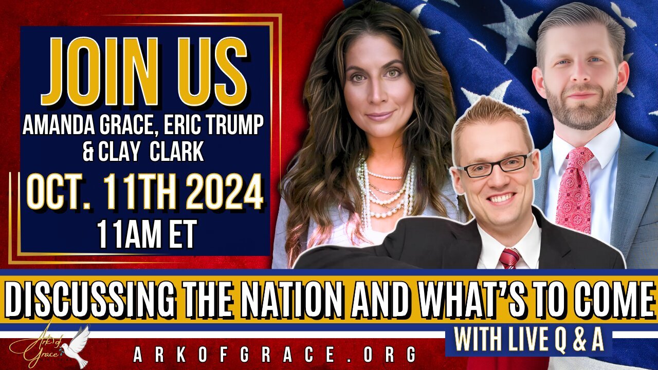 Prophet Amanda Grace - Eric Trump Clay Clark Amanda Grace Discussing Nation What’s to Come-Captions