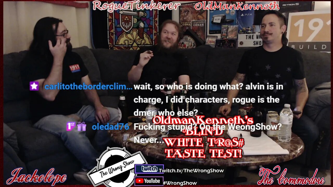 VOD: OldmanKenneth Blind Taste Test part 3