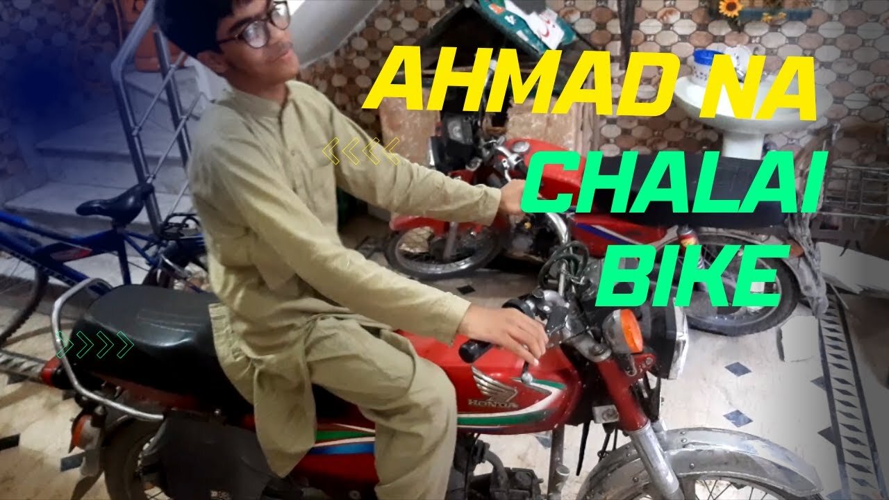 "Ahmad ka Pehla Motorcycle Ride | Dilchasp Safar | Vlog #1"